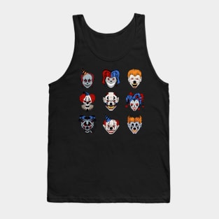 Horror Clowns Tank Top